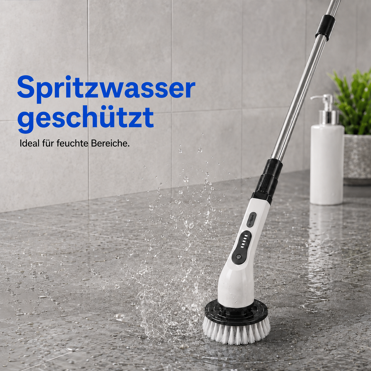 CleanSpin – kabellose Reinigungsbürste